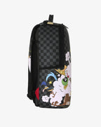 Sprayground Looney Tunes Fight Cloud Backpack Unisex Black Graphic Bag SPR256 (Black,One Size)