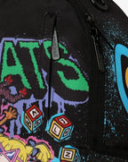 Sprayground Rugrats Forever Young Backpack Unisex Black Adjustable Strap SPR254 (Black,One Size)