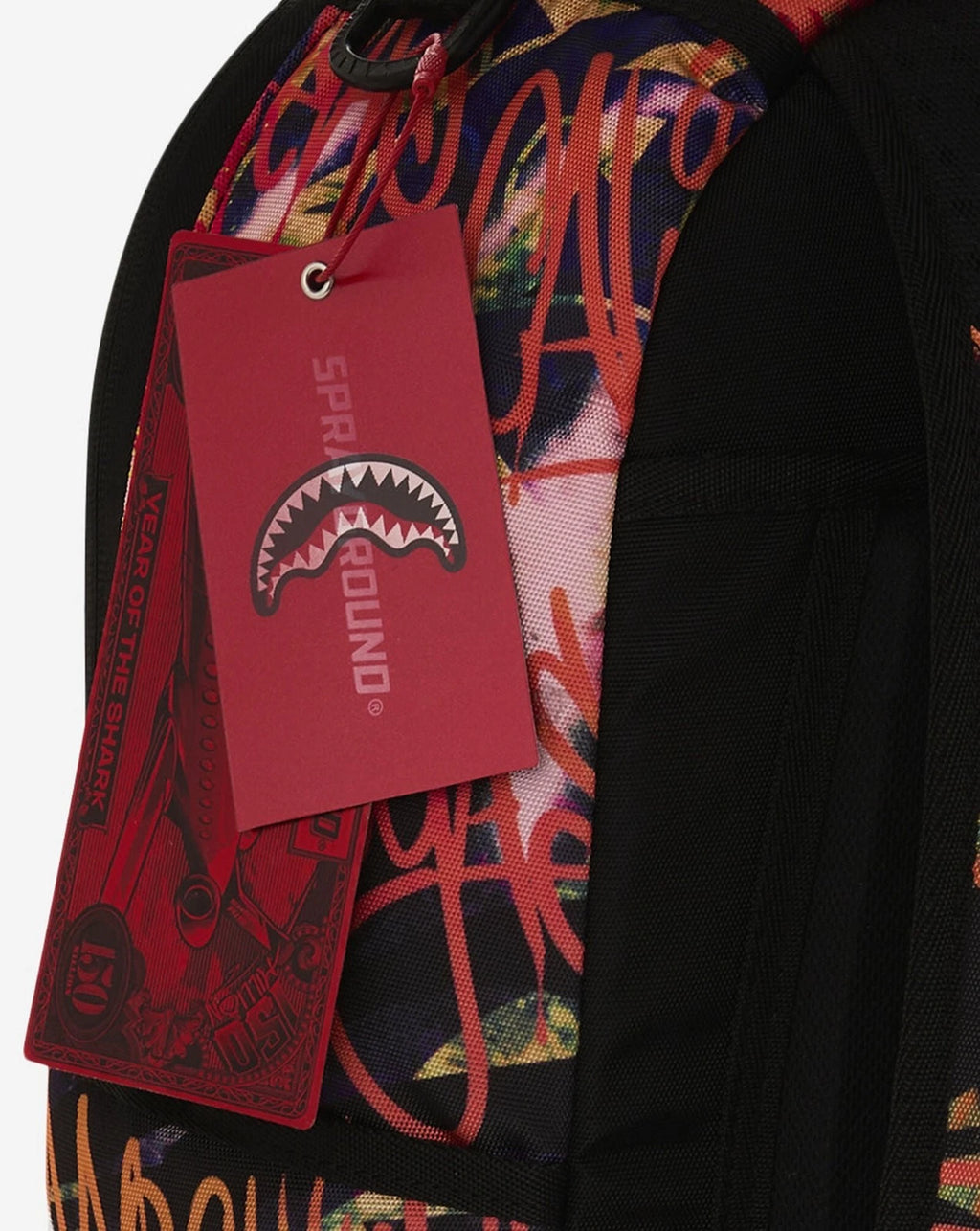 Sprayground Astromane Graff Mural Backpack Unisex Multi Shoulder Straps SPR263 (Multicolor,One Size)