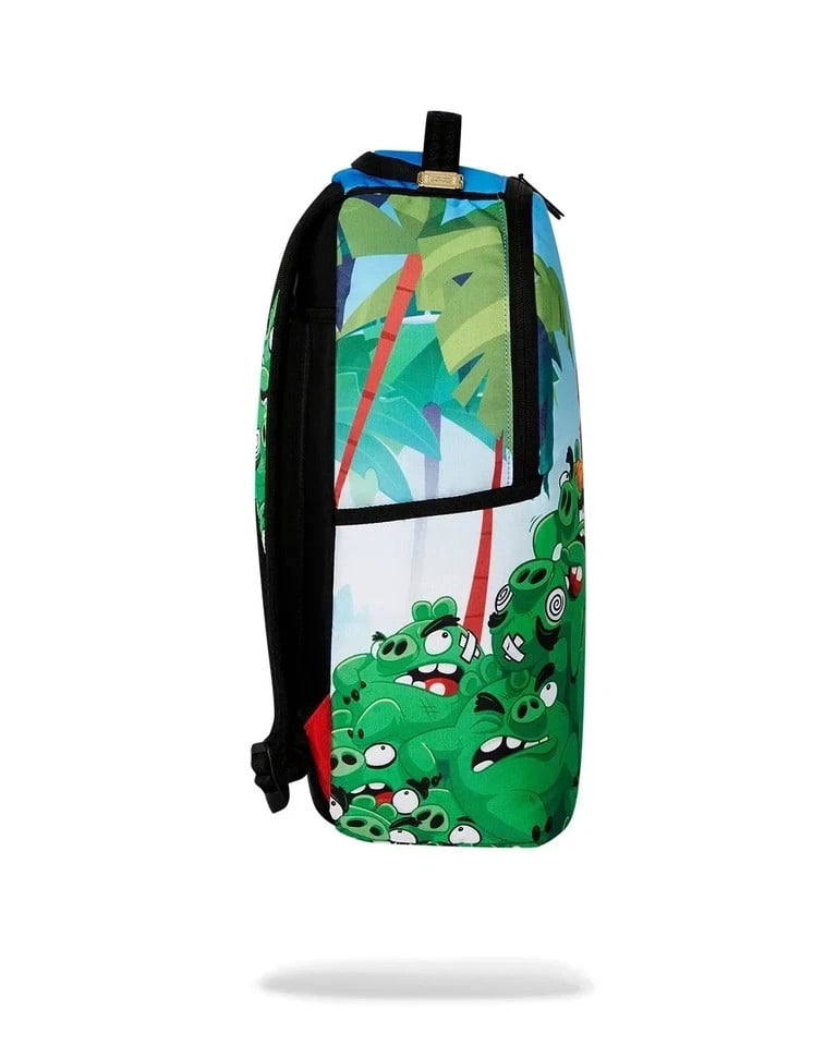 Sprayground Pig Pile Angry Birds DLSXR B7796 Backpack Unisex Multicolor SPR155 (Multicolor,One Size)