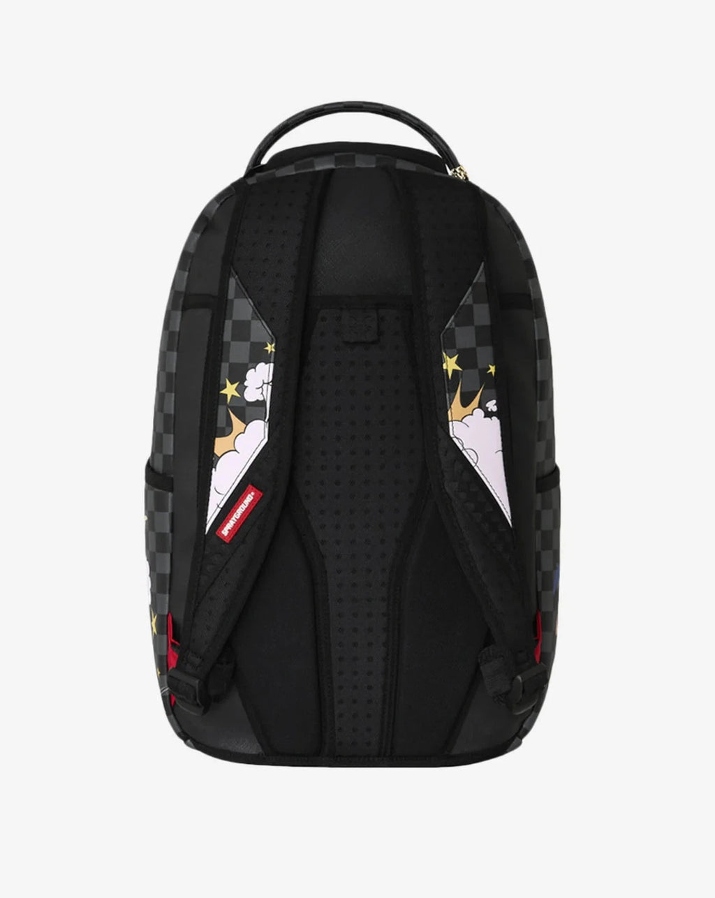 Sprayground Looney Tunes Fight Cloud Backpack Unisex Black Graphic Bag SPR256 (Black,One Size)