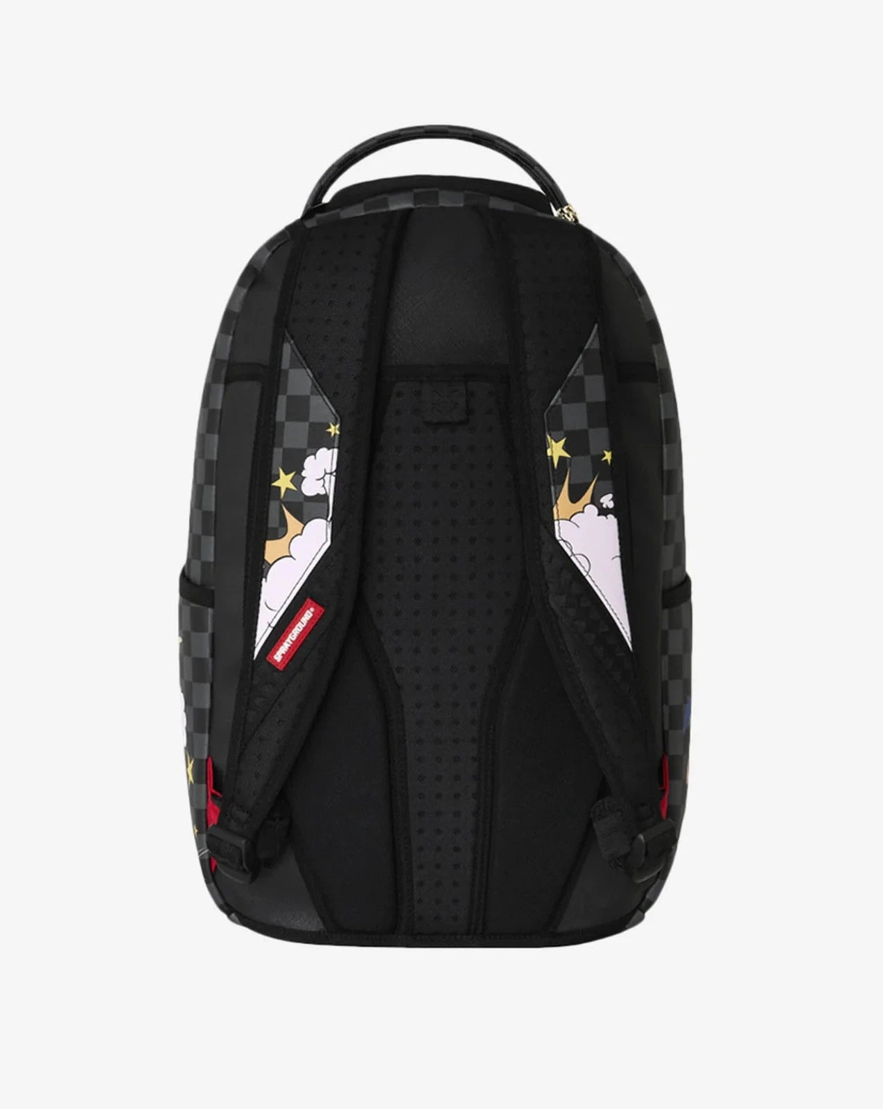 Sprayground Looney Tunes Fight Cloud Backpack Unisex Black Graphic Bag SPR256 (Black,One Size)
