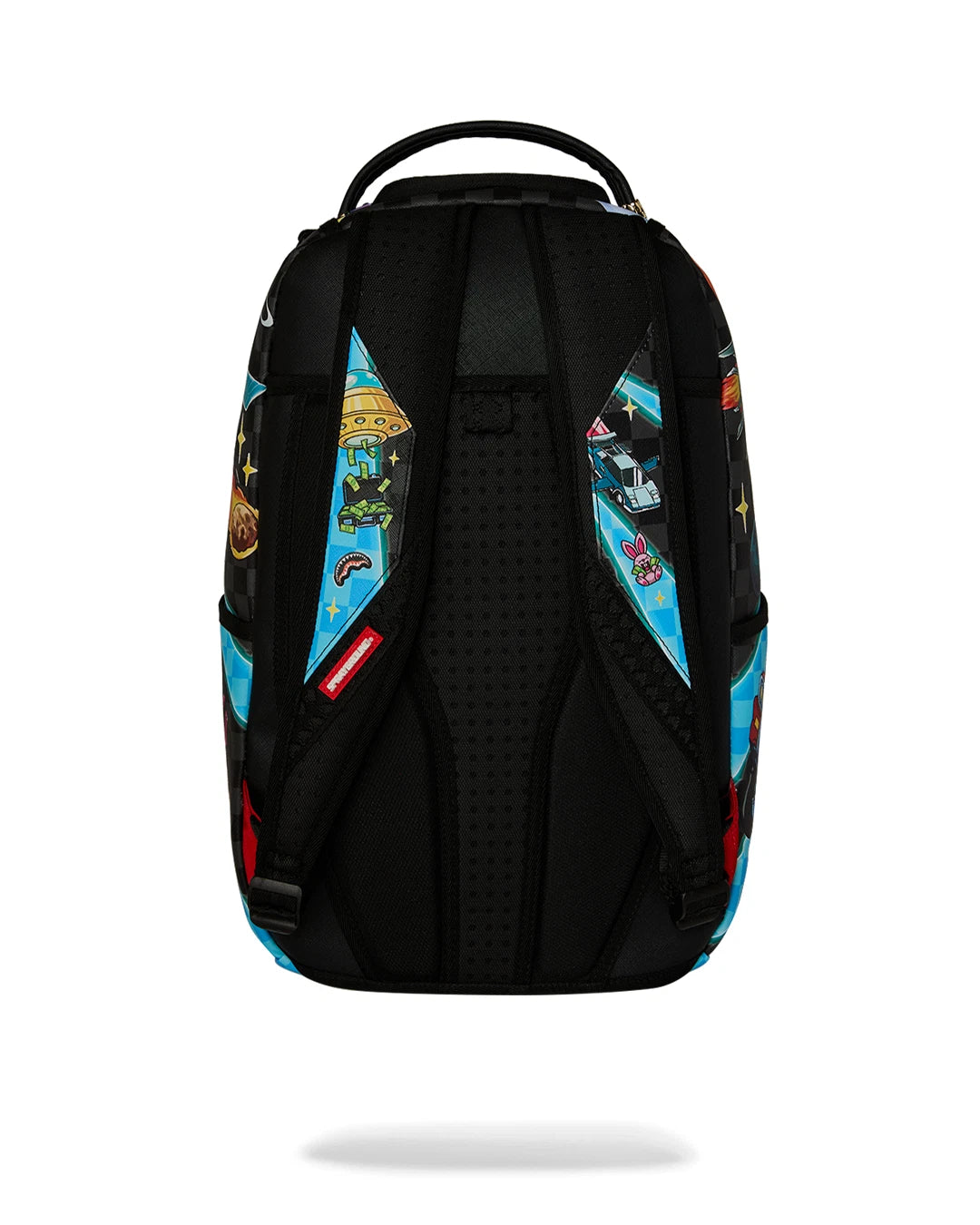 Sprayground Space Warped RMX DLXSV Backpack Unisex Graphic Top Handle Bag SPR247 (Multicolor,One Size)
