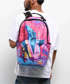 Sprayground x SpongeBob SquarePants Painted Patrick Unisex Multi Backpack SPR184 (Multicolor,One Size)