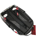 Sprayground Backpack Unisex Black Checkerboard Graphic Shoulder Strap Bag SPR271 (Black,One Size)