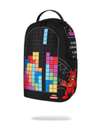 Sprayground Tetris With Diablo and Money Bear Unisex Multicolor Backpack SPR110 (Multicolor,One Size)
