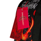 Sprayground Diablo Burning Billion Diablo Bill Unisex Multicolor Backpack SPR230 (Multicolor,One Size)