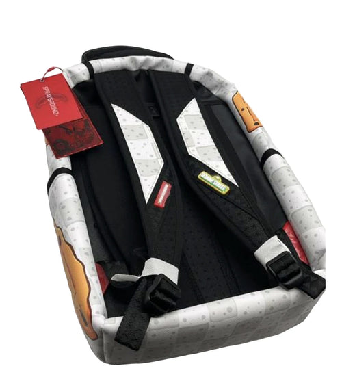 Sprayground Cookie Monster Munchies Backpack Unisex Multi Top Handle Bag SPR273 (Multicolor,One Size)