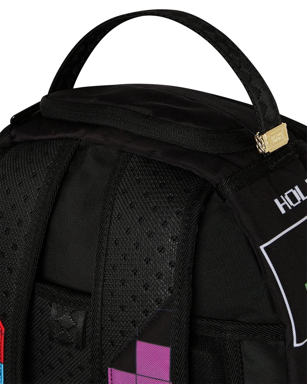 Sprayground Tetris With Diablo and Money Bear Unisex Multicolor Backpack SPR110 (Multicolor,One Size)