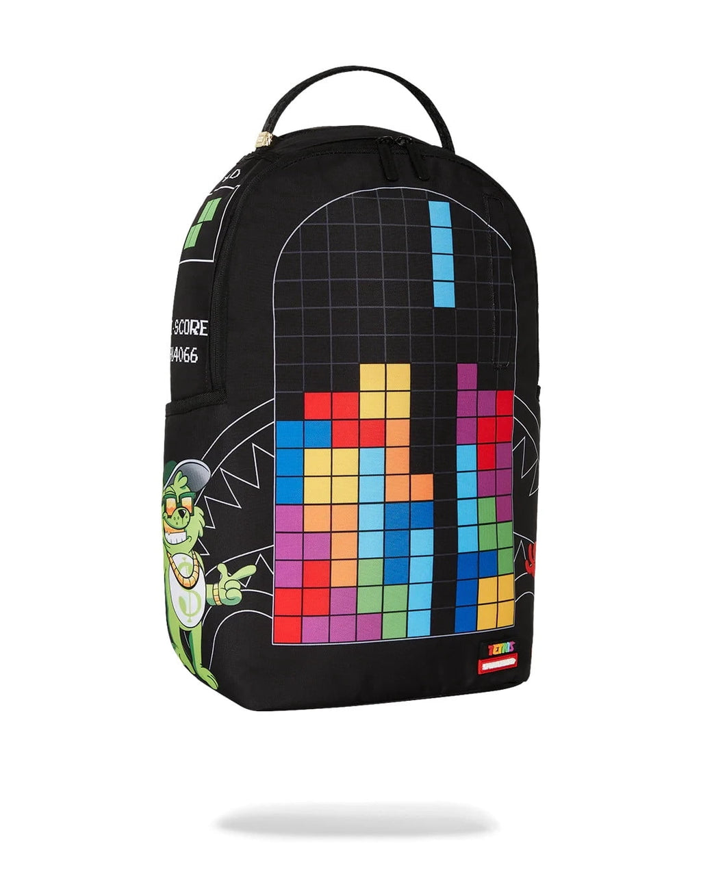 Sprayground Tetris With Diablo and Money Bear Unisex Multicolor Backpack SPR110 (Multicolor,One Size)