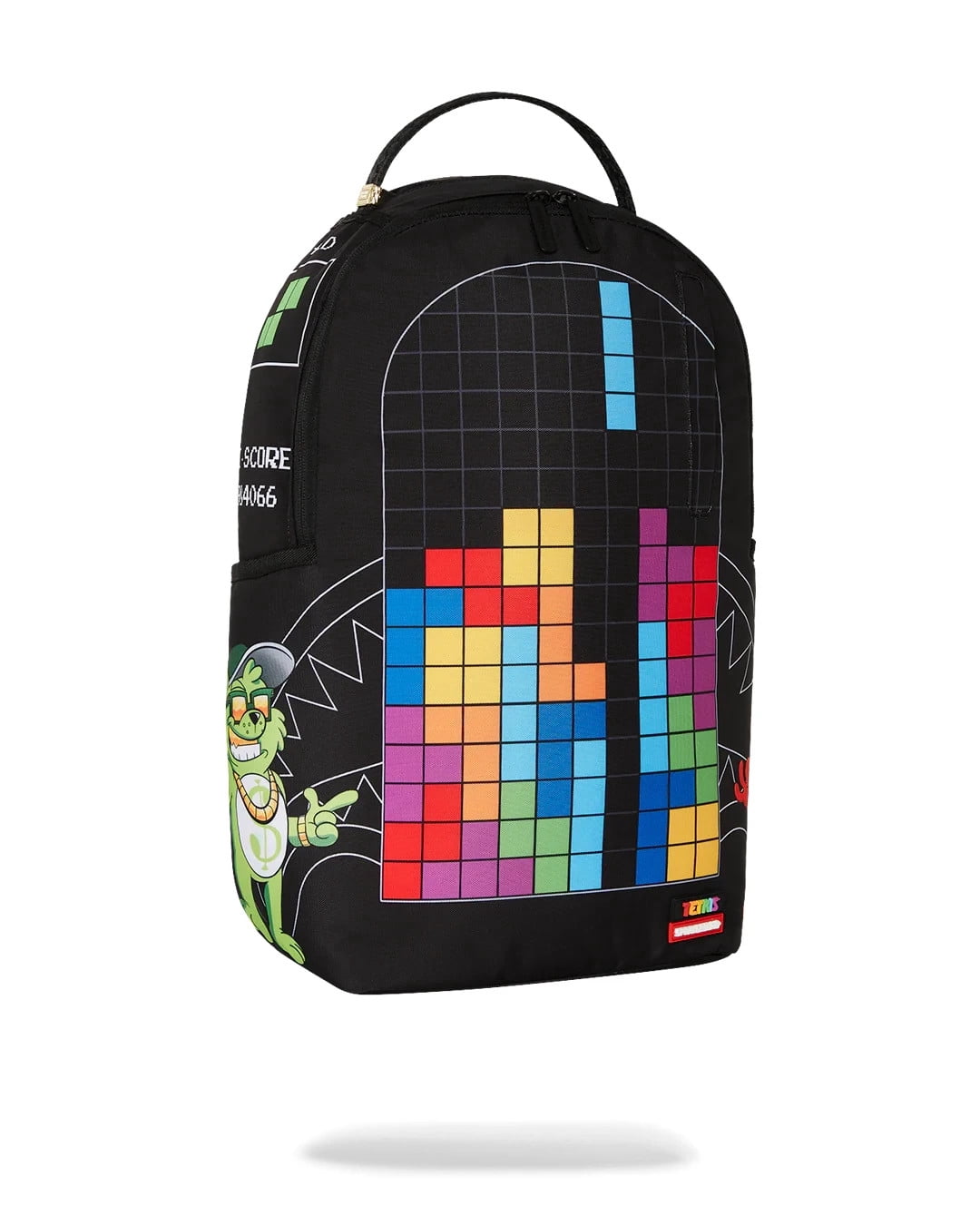 Sprayground Tetris With Diablo and Money Bear Unisex Multicolor Backpack SPR110 (Multicolor,One Size)