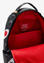 Sprayground Peeking Character Check 910B8872NSZ Backpack Unsiex Black Bag SPR234 (Multicolor,One Size)