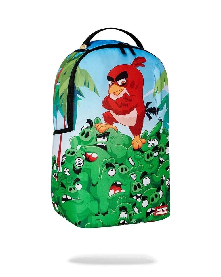 Sprayground Pig Pile Angry Birds DLSXR B7796 Backpack Unisex Multicolor SPR155 (Multicolor,One Size)