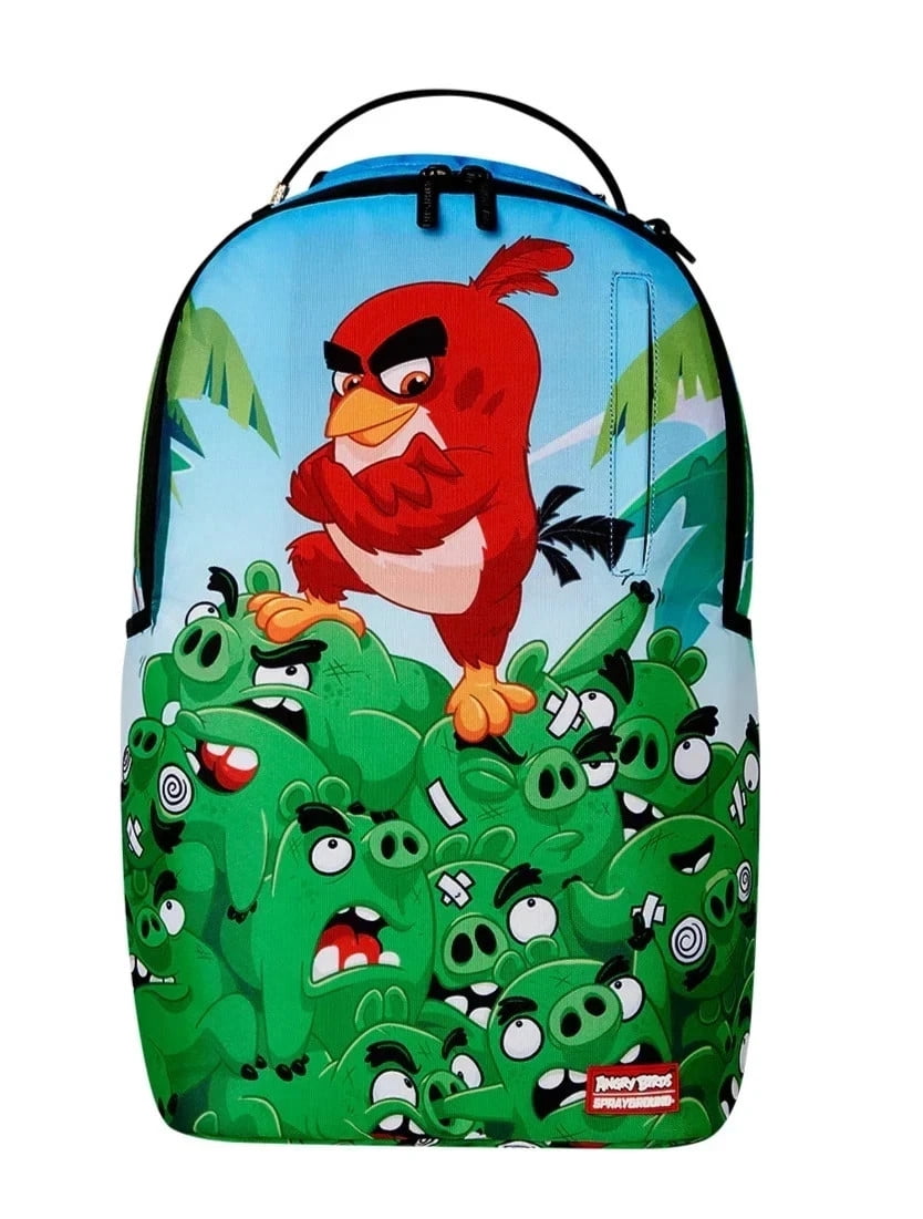 Sprayground Pig Pile Angry Birds DLSXR B7796 Backpack Unisex Multicolor SPR155 (Multicolor,One Size)