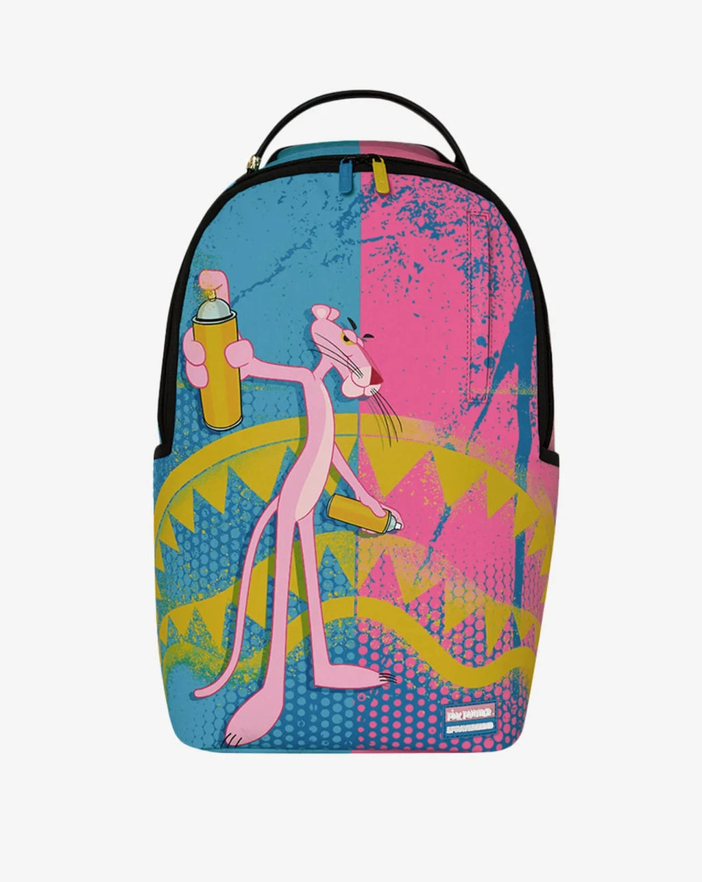 Sprayground Pink Panther Spray Can Backpack Unisex Multi Adjustable Strap SPR253 (Multicolor,One Size)