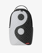 Sprayground Ying Yang Backpack Unisex Black Graphic Adjustable Strap SPR260 (Black,One Size)