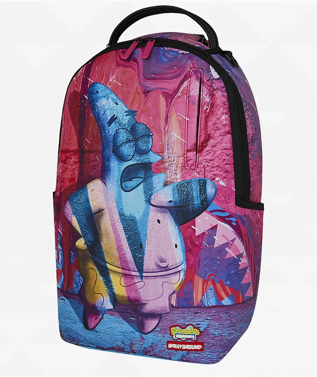 Sprayground x SpongeBob SquarePants Painted Patrick Unisex Multi Backpack SPR184 (Multicolor,One Size)