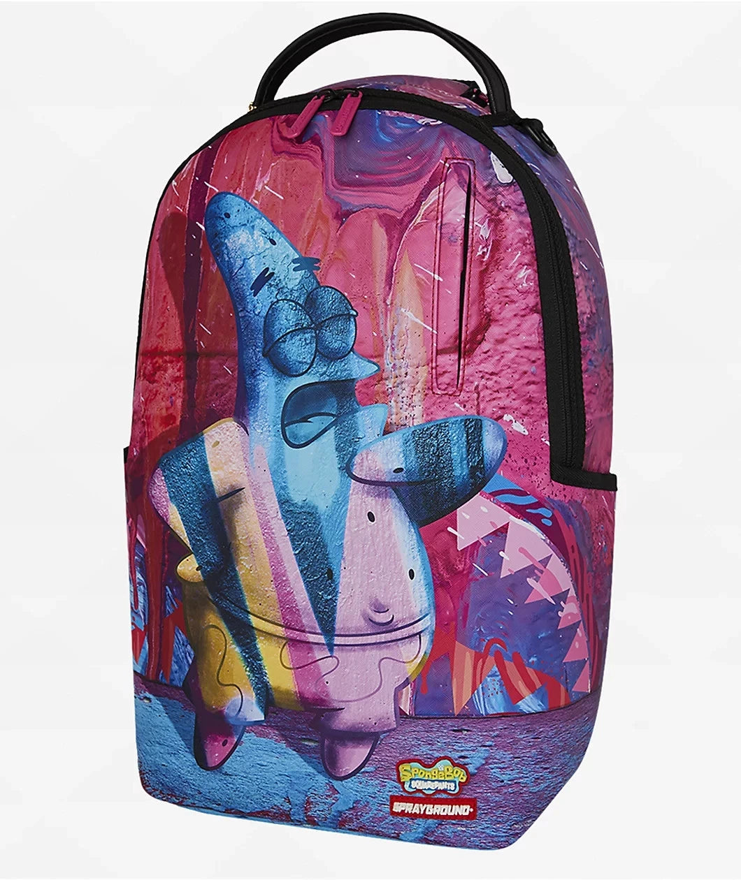 Sprayground x SpongeBob SquarePants Painted Patrick Unisex Multi Backpack SPR184 (Multicolor,One Size)