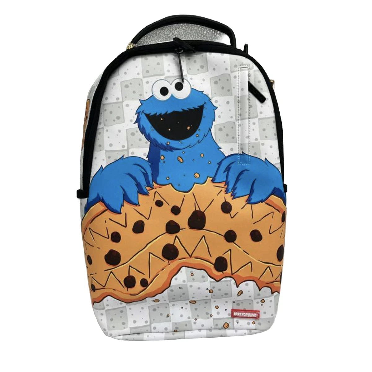 Sprayground Cookie Monster Munchies Backpack Unisex Multi Top Handle Bag SPR273 (Multicolor,One Size)