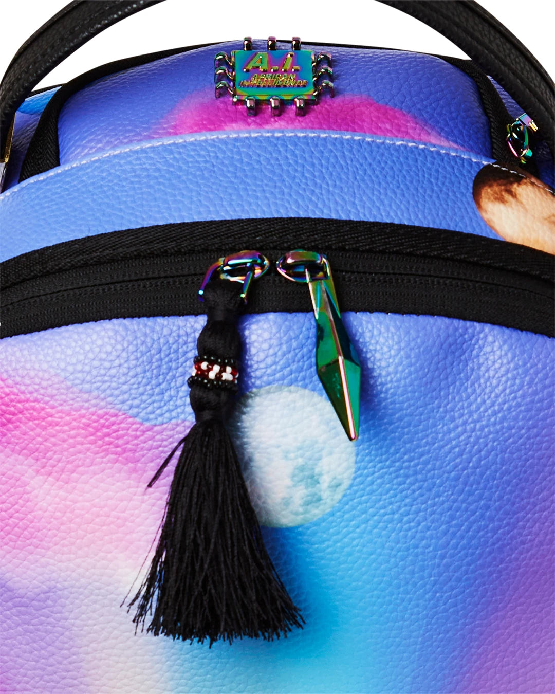 Sprayground A.I. Fractal Visions Backpack Unisex Multi Limited Edition SPR228 (Multicolor,One Size)