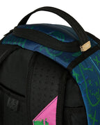 Sprayground DC Joker NO Rules Backpack Unisex OS Blue Shoulder Strap Bag SPR299 (Blue,One Size)