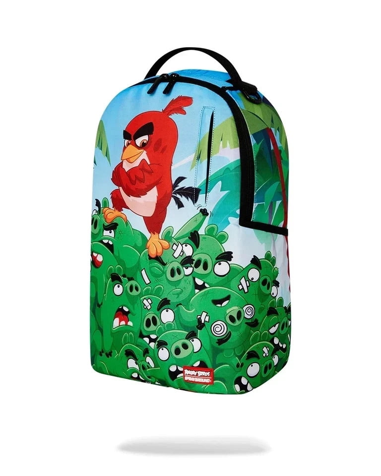 Sprayground Pig Pile Angry Birds DLSXR B7796 Backpack Unisex Multicolor SPR155 (Multicolor,One Size)