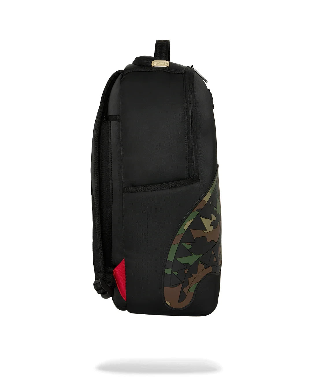 Sprayground Shark Central: Ghost Mode Backpack Unisex Black Camo Outdoor SPR297 (Black,One Size)