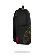 Sprayground Shark Central: Ghost Mode Backpack Unisex Black Camo Outdoor SPR297 (Black,One Size)