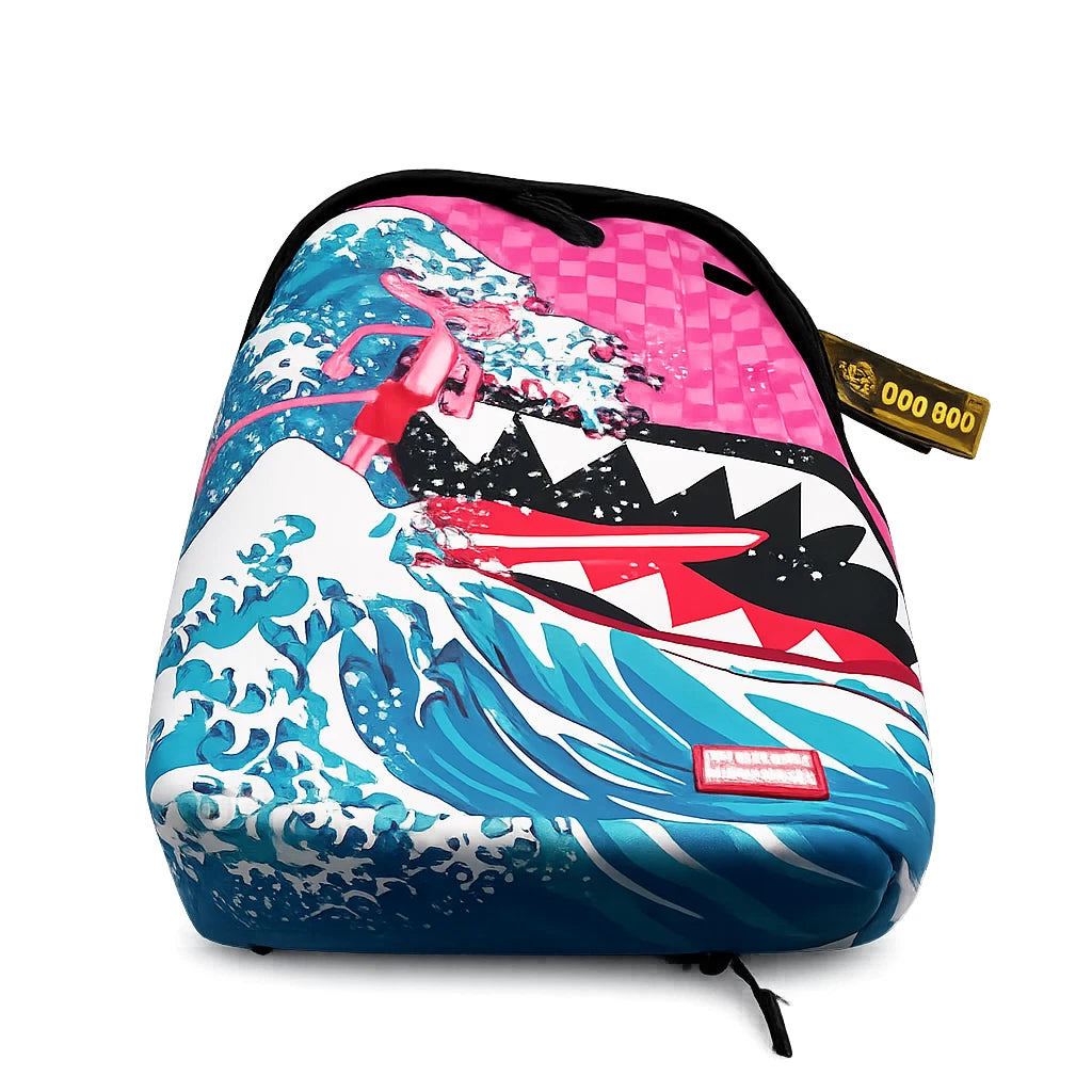 Sprayground Backpack Unisex Pink Panther Graphic Shoulder Strap Outdoor SPR272 (Pink,One Size)