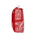 Sprayground Graffiti Wall Red Backpack Unisex OS Red Shoulder Strap Bag SPR249 (Red,One Size)