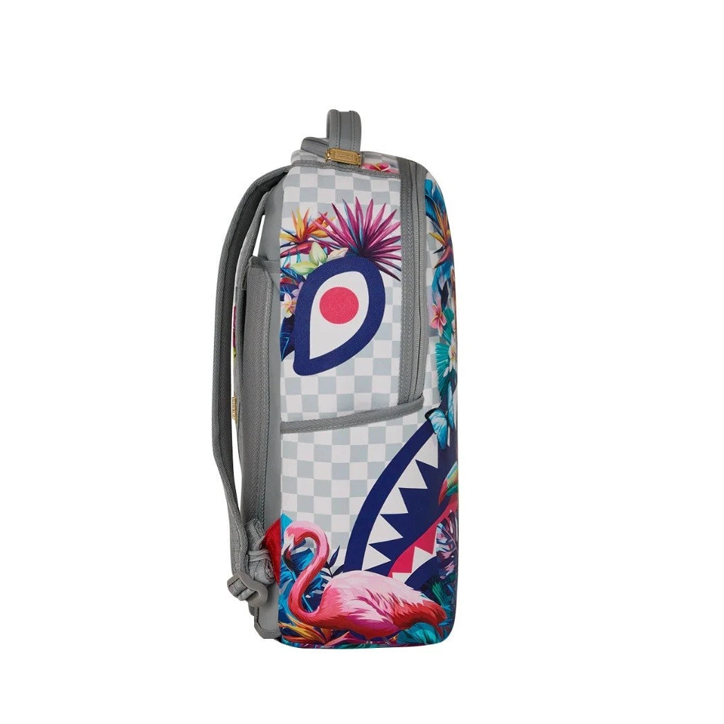 Sprayground Sharktropica Backpack PVC Laptop Travel Bag SPR220