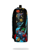 Sprayground Space Warped RMX DLXSV Backpack Unisex Graphic Top Handle Bag SPR247 (Multicolor,One Size)