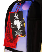 Sprayground A.I. Fractal Visions Backpack Unisex Multi Limited Edition SPR228 (Multicolor,One Size)