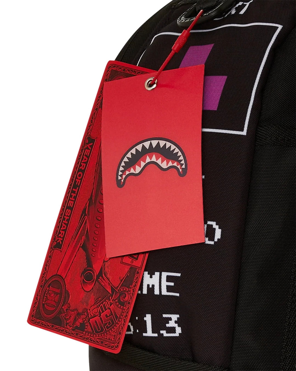 Sprayground Tetris With Diablo and Money Bear Unisex Multicolor Backpack SPR110 (Multicolor,One Size)