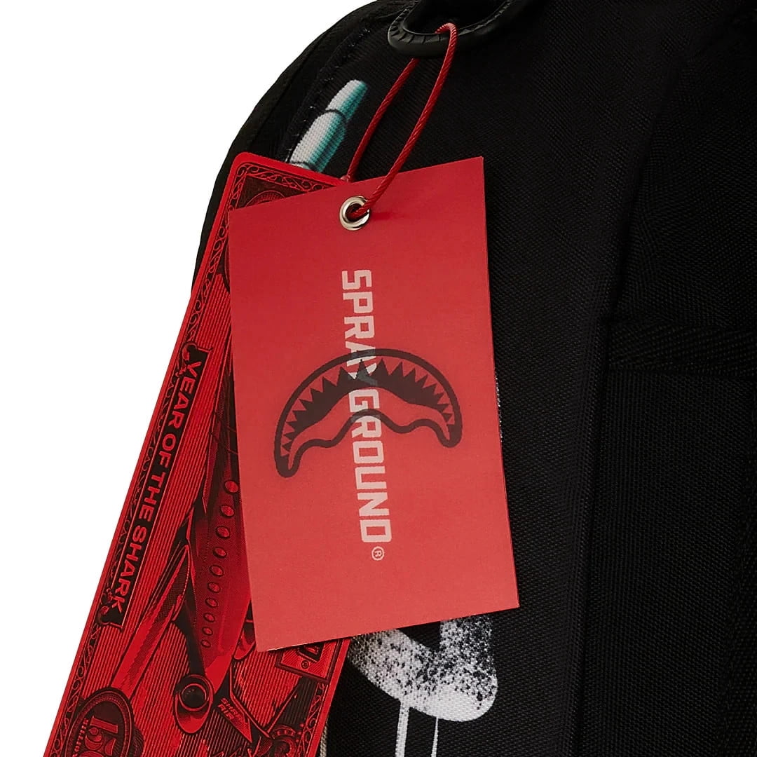 Sprayground Gundam Grunge Backpack Unisex Multicolor Adjustable Strap Bag SPR57 (Multicolor,One Size)