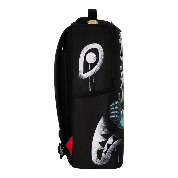 Sprayground Gundam Grunge Backpack Unisex Multicolor Adjustable Strap Bag SPR57 (Multicolor,One Size)