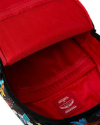 Sprayground Space Warped RMX DLXSV Backpack Unisex Graphic Top Handle Bag SPR247 (Multicolor,One Size)