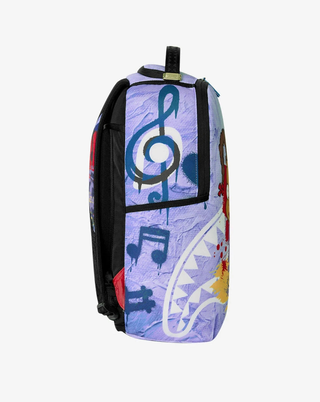 Sprayground Rugrats Susie Street Dance Backpack Unisex Purple Top Handle SPR262 (Purple,One Size)
