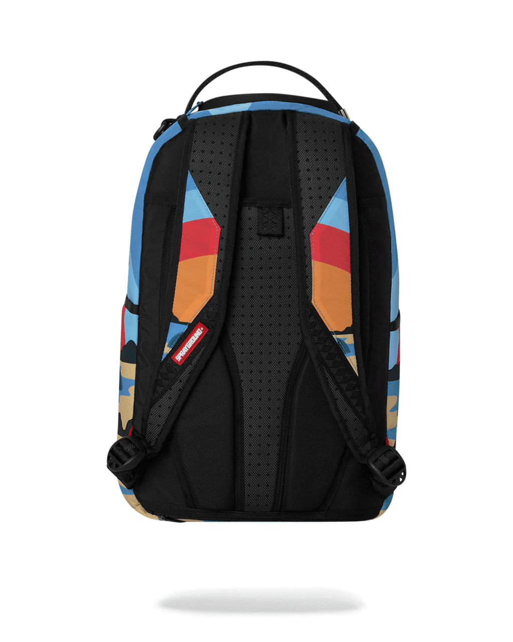 Sprayground Realtor Shark DLXSR Backpack Unisex Multi Adjustable Strap Bag SPR68 (Multicolor,One Size)