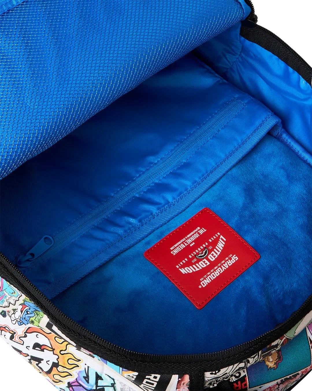 Sprayground Life's A Movie Backpack Unisex Multi Graphic Shoulder Strap SPR289 (Multicolor,One Size)