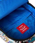 Sprayground Life's A Movie Backpack Unisex Multi Graphic Shoulder Strap SPR289 (Multicolor,One Size)