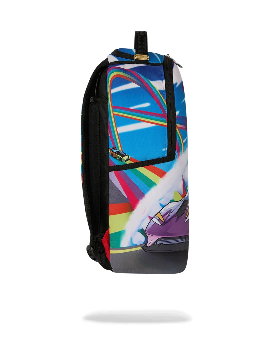 Sprayground Myth Life Dlxsr Backpack Unisex Blue Shoulder Strap Outdoor SPR251 (Blue,One Size)
