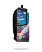 Sprayground Myth Life Dlxsr Backpack Unisex Blue Shoulder Strap Outdoor SPR251 (Blue,One Size)