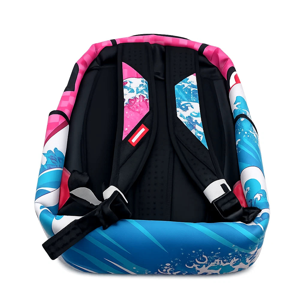 Sprayground Backpack Unisex Pink Panther Graphic Shoulder Strap Outdoor SPR272 (Pink,One Size)