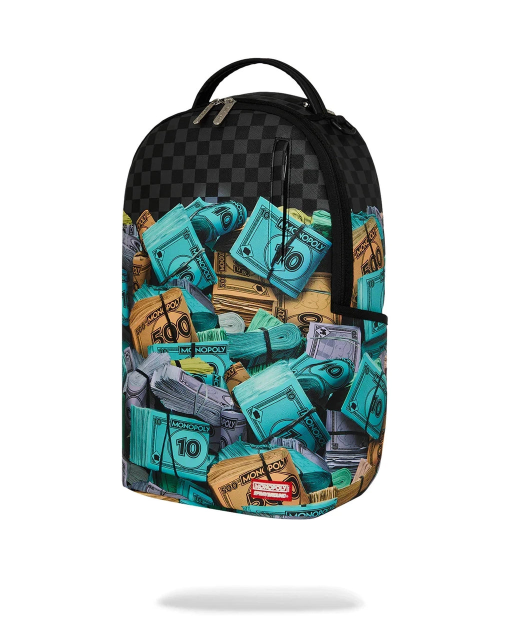 Sprayground Monopoly Money Stacks DLXSV Backpack Unisex Multi Top Handle SPR242 (Multicolor,One Size)